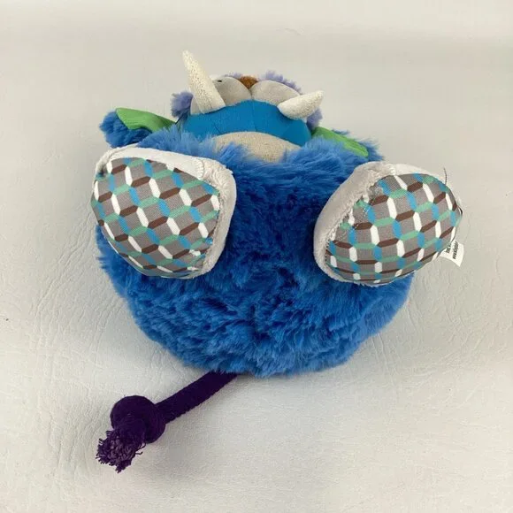 Gus Toothy Tusked Rus Plush Bean Bag Stuffed Animal Shaker Rattle Inklings Baby - Picture 4 of 7